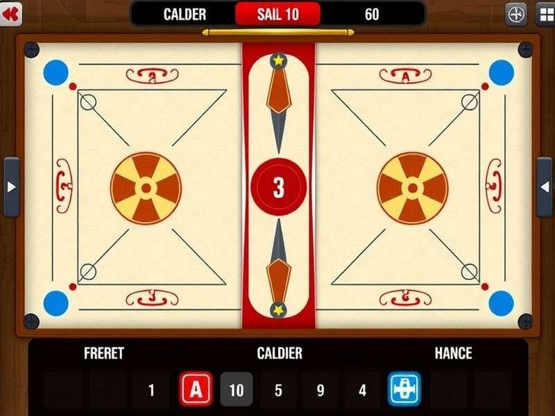 Master Carrom Showdown Gameplay Screenshot